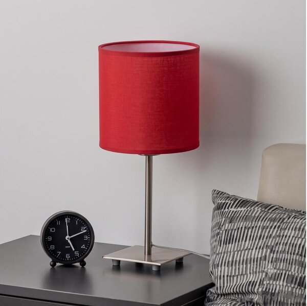 Brilagi - LED Stolová lampa NUBILA 1xE27/60W/230V červená