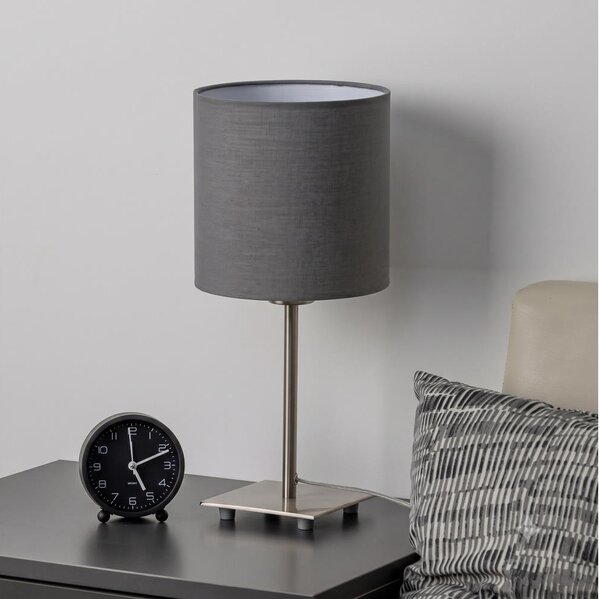 Brilagi - LED stolná lampa NUBILA 1xE27/60W/230V antracit