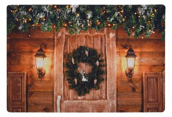 Vianočná rohožka RUSTIC WELCOME 38x58 cm - viac variantov Varianta: Topánky