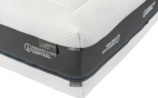 Tropico SUPER FOX VISCO Classic 24 cm FEST BOK - matrac so spevnenými bokmi s lenivou penou - AKCIA "Férové ceny"