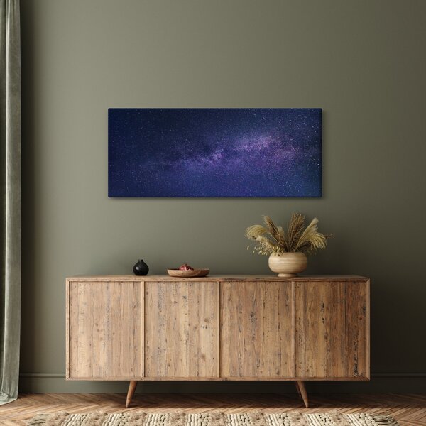 Obraz galaxie (120x50 cm)
