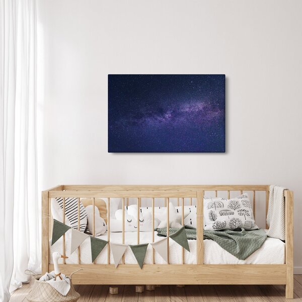 Obraz galaxie (90x60 cm)