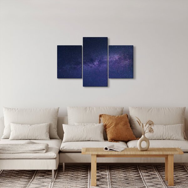 Obraz galaxie (90x60 cm)