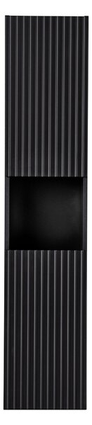 Vysoká skrinka do kúpeľne NOVA Black 80-03-2D