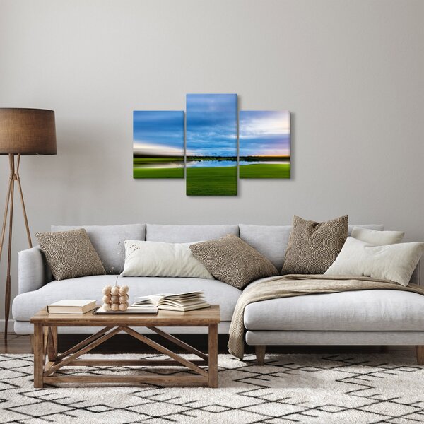 Obraz lúky (90x60 cm)