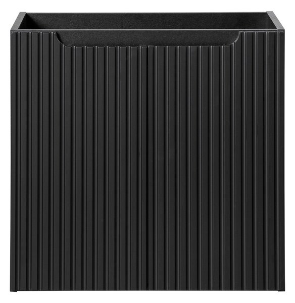 Skrinka pod umývadlo NOVA Black 82-60-2D | 60 cm s dvierkami
