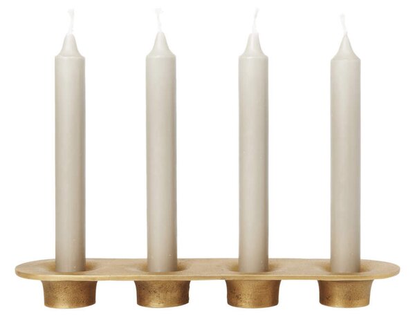 Ferm Living Svietnik Soothe 4, brass