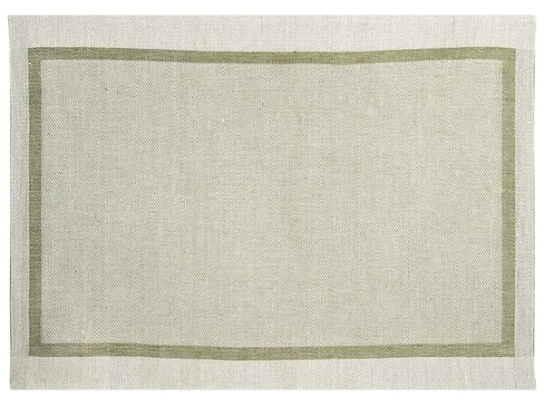 Ľanové prestieranie Laina 46x32, ľan-olivové