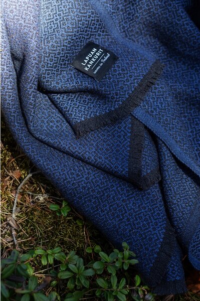 Lapuan Kankurit Merino deka Koli 135x170, čierno-modrá