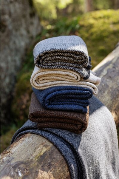 Lapuan Kankurit Merino deka Koli 135x170, béžovo-čierna