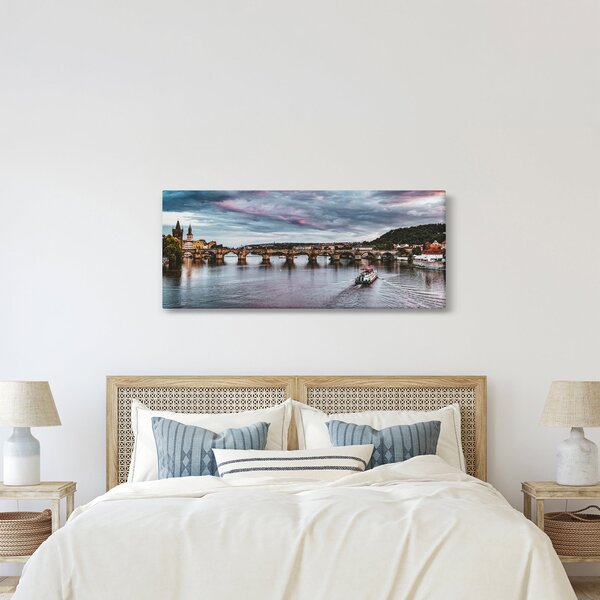 Obraz Vltavy (120x50 cm)