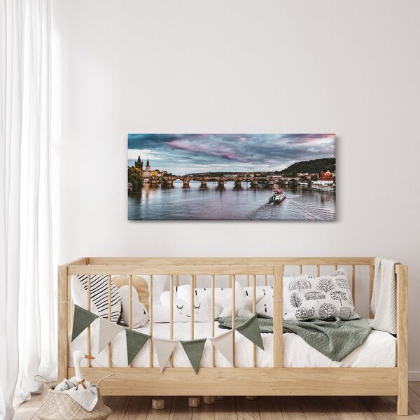 Obraz Vltavy (120x50 cm)