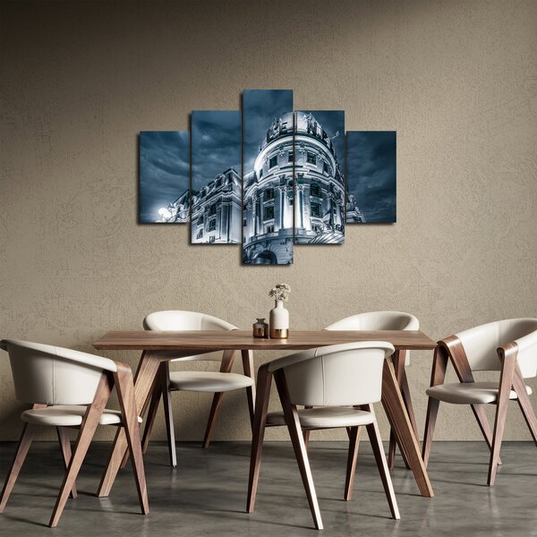 Obraz architektúry v tme (150x105 cm)