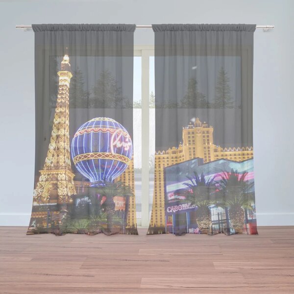 Sablio Záclony Las Vegas 3: 2ks 150x250cm