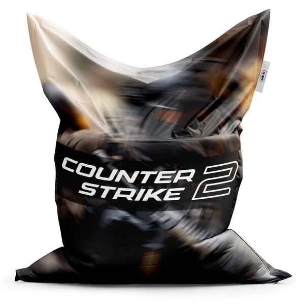 Sablio Sedací vak Classic Counter Strike 2 Vojak - 150x100 cm