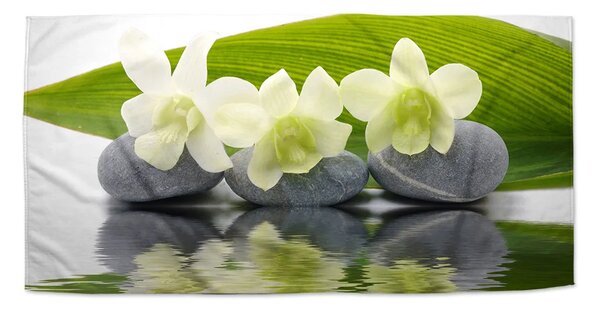 Sablio Uterák Biela orchidea - 30x50 cm