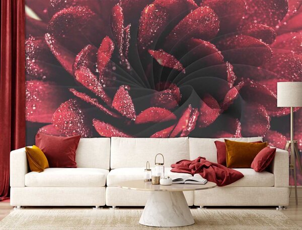 Fototapeta Kvetina v makro mierke Materiál: Vliesová, Rozmery: 200 x 140 cm