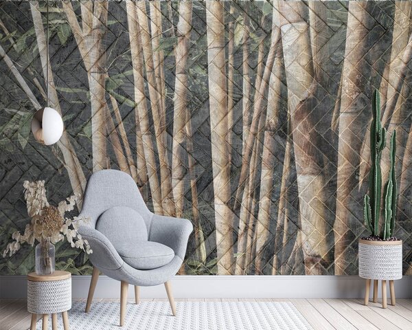 Fototapeta Bambusový les Materiál: Vliesová, Rozmery: 200 x 140 cm