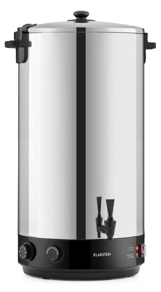 Klarstein KonfiStar 60, zavárací hrniec, dávkovač nápojov, 60 l, 2500 W, 110 °C, 120 min, nehrdzavejúca oceľ