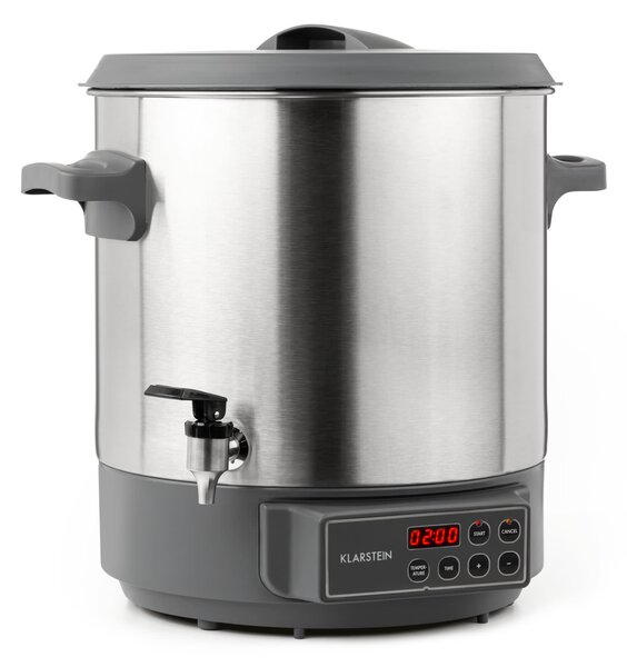 Klarstein Lady Marmalade, zavárací hrniec, dávkovač nápojov, 27 l, 100 °C, , nehrdzavejúa oceľ