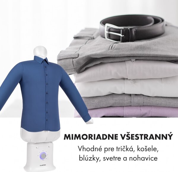 Klarstein ShirtButler Deluxe automatický sušiaci a žehliaci prístroj 1250 W
