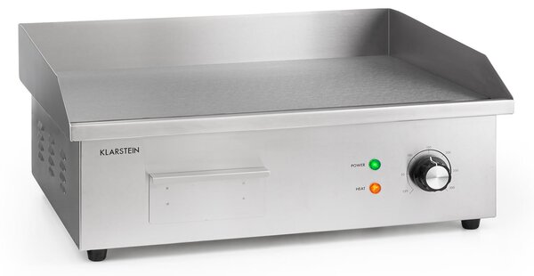 Klarstein Grillmeile 3000G, elektrický gril, 3000 W, grilovacia platňa 54,5 x 35 cm, hladký