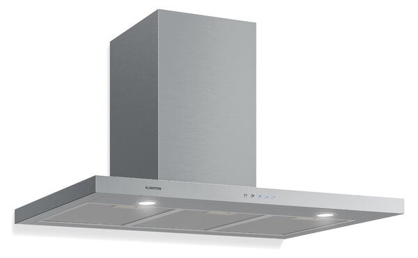 Klarstein Limelight, digestor, 90 cm, nástenný, 640 m³/h, strieborný