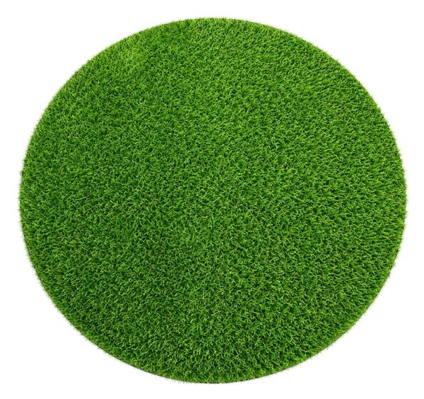 Trade Concept , Umelá tráva Pure Green kruh, 200x200 (priemer) kruh, zelená, exteriér