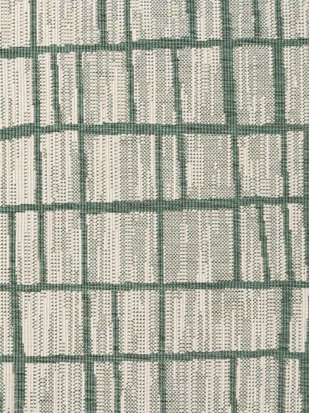 Ted Baker, Kusový koberec Ted Baker Haringey 106389 Green White kruh, 160x160, zelená, chodba / predsieň