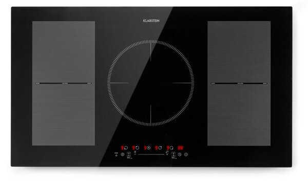 Klarstein Delicatessa 90 Flex, vstavaná indukčná varná doska, 7400 W, 5 zón, samostatná
