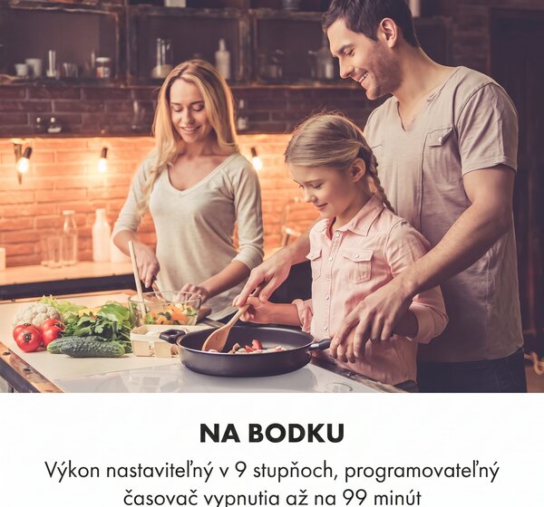 Klarstein Delicatessa 60 Hybrid, vstavaná indukčná varná doska, 7000 W, 4 zóny