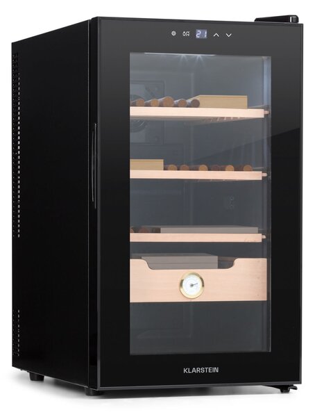 Klarstein El Presidente 48, humidor na cigary, 48 l, 2 zásuvky, 1 priehradka z cédrového dreva