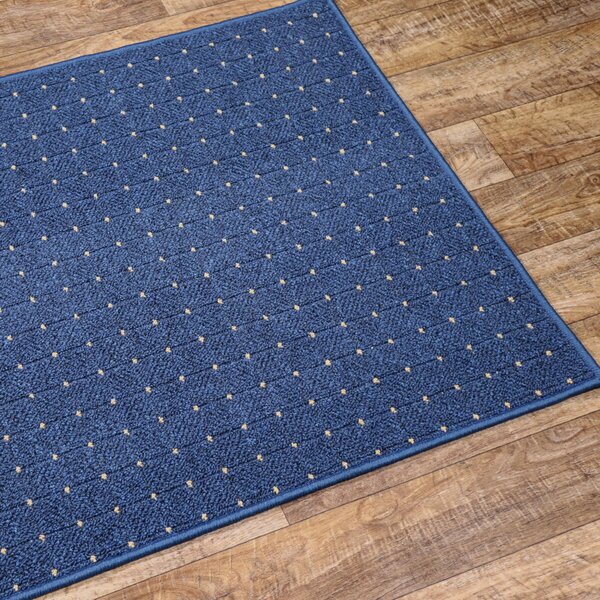 Condor Carpets , Behúň na mieru Udinese modrý, šíre 40 cm, modrá, chodba / predsieň