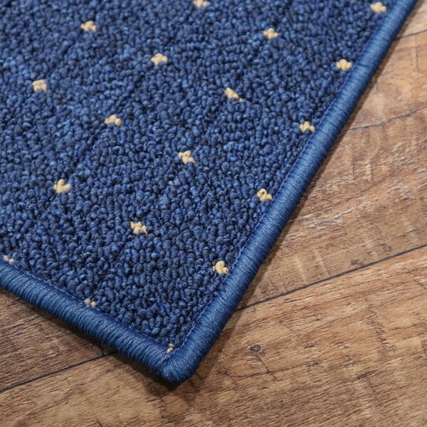 Condor Carpets , Behúň na mieru Udinese modrý, šíre 40 cm, modrá, chodba / predsieň