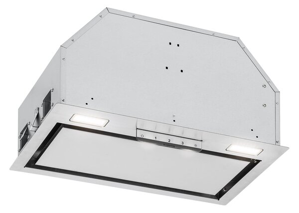Klarstein Camila, vstavaný digestor, 52 cm, 369 m³/h, LED, dotyková plocha, nehrdzavejúca oceľ