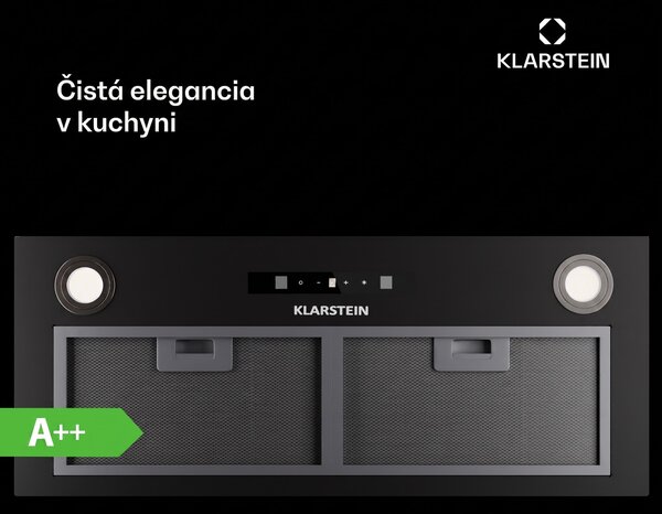 Klarstein Paolo 72 vstavaný Digestor 72 cm 520 m³/h LED Touch A++