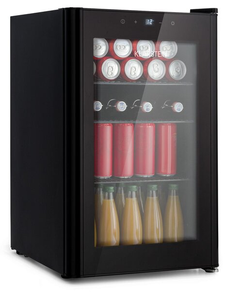 Klarstein Beercave 70, chladnička, 70 l, 3 police, trojito izolované sklenené dvere, dotyková