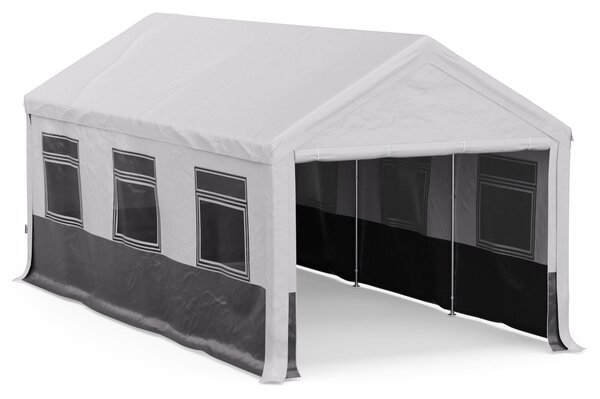 Blumfeldt Party Haven, stan, 598 x 296 x 280 cm, odolný voči poveternostným vplyvom, oceľový rám, jednoduchá montáž, s bočnými stenami