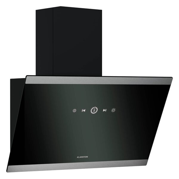 Klarstein FlashLine digestor, A++, 578 m³/h, 3 úrovne, dotykový, tichý, LED, odsávanie/recirkulácia, 100 W