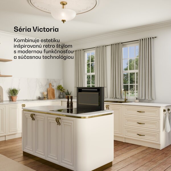 Klarstein Victoria Downdraft digestor | 60 cm | A | 8 úrovní + boost | až do 713,8 m³/h | 120 W