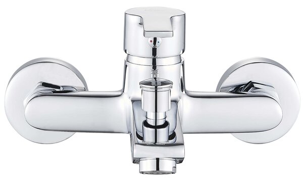 Invena Bralos, nástenná vaňová batéria, chrómová, INV-BW-07-001-A