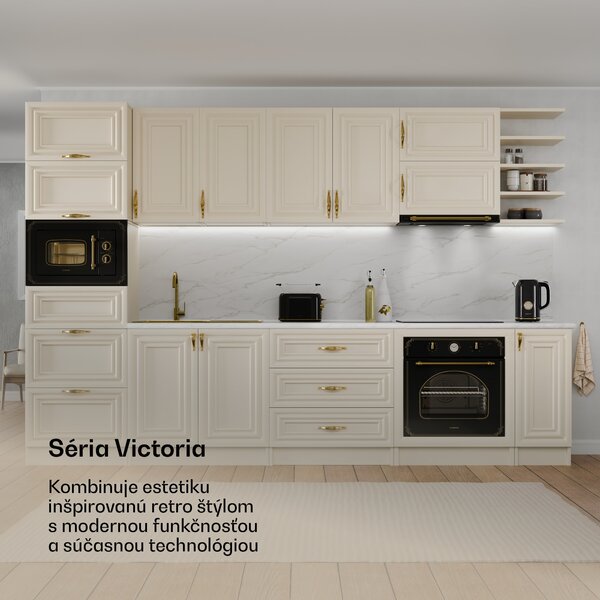 Klarstein Victoria kanvica na vodu | 1,7 l | 2200 W | 360° otočný stojan | Nadčasový dizajn