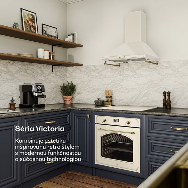 Klarstein Victoria Pyro rúra | Elektrický sporák s pyrolýznou funkciou | 3150 W | 76 l | 60 cm
