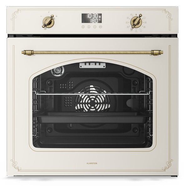 Klarstein Victoria Pyro rúra | Elektrický sporák s pyrolýznou funkciou | 3150 W | 76 l | 60 cm