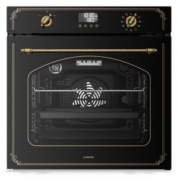 Klarstein Victoria Pyro rúra | Elektrický sporák s pyrolýzou | 3150 W | 76 l | 60 cm