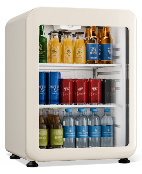 Klarstein Audrey Evo chladič nápojov | 64 x 47,5 cm | LED vnútorné osvetlenie | 85 W | 42 dB