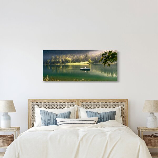 Obraz jazera (120x50 cm)