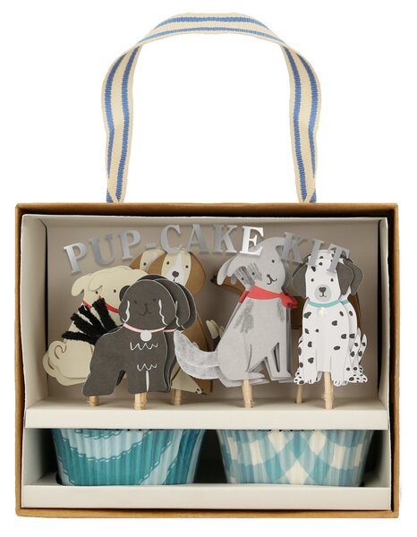 Súprava na pečenie cupcakes Puppy 24 ks