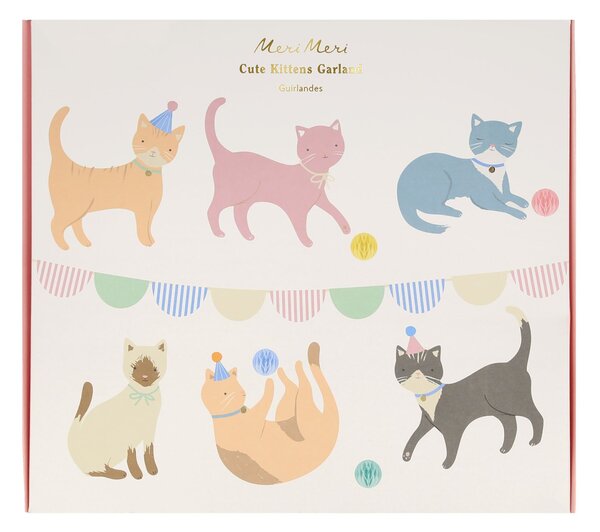 Girlanda Cute Kittens 3 m