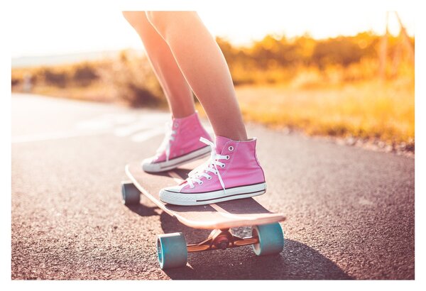 Obraz skateboardu (90x60 cm)